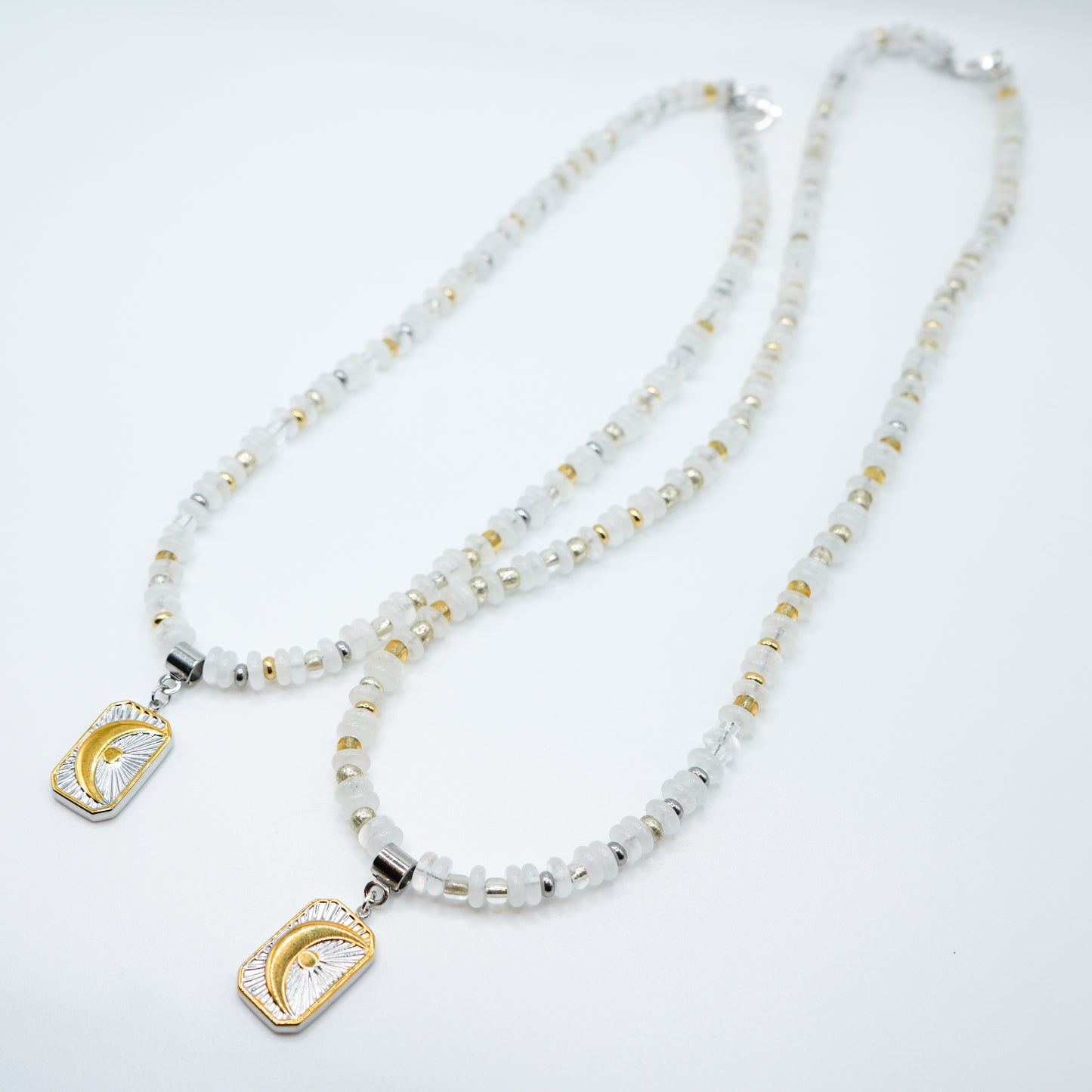 Luna Clear Quartz Necklace