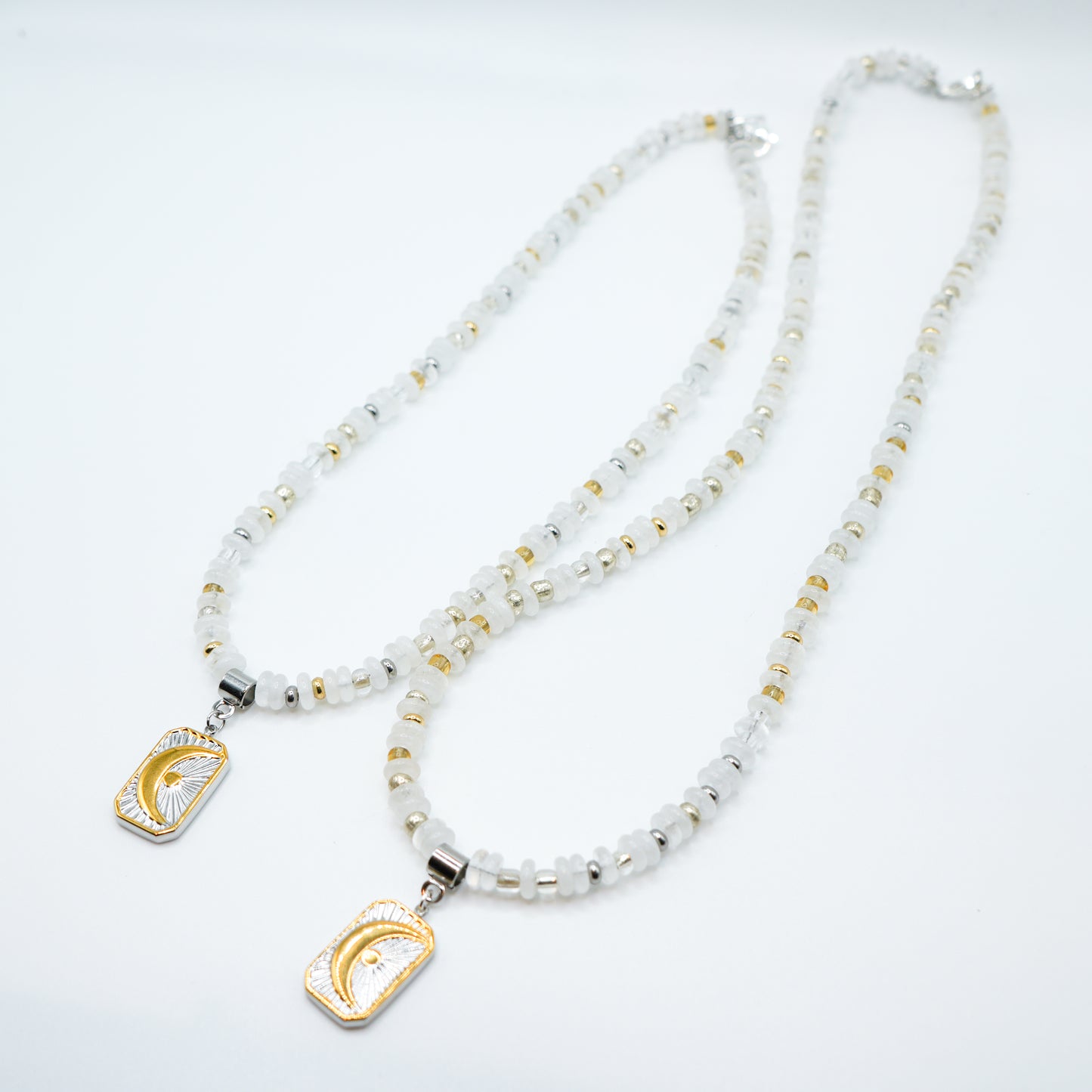 Luna Clear Quartz Necklace