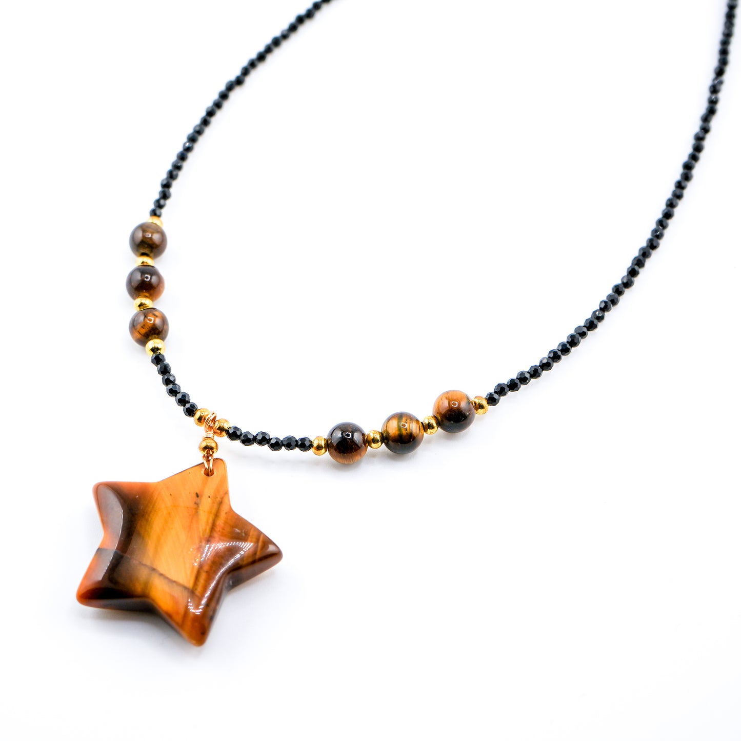 Shining Star Tiger's Eye Necklace