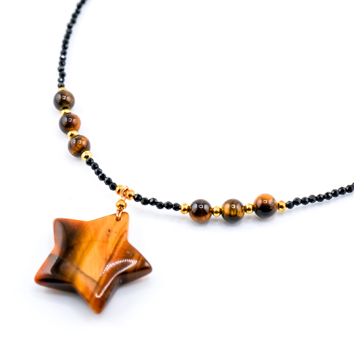 Shining Star Tiger's Eye Necklace