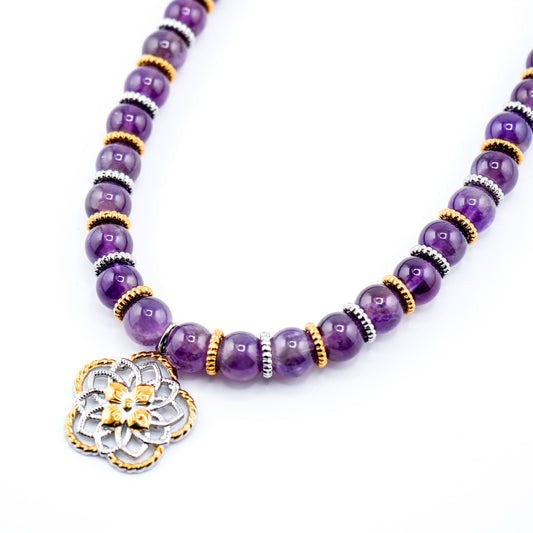 Flora Amethyst Necklace