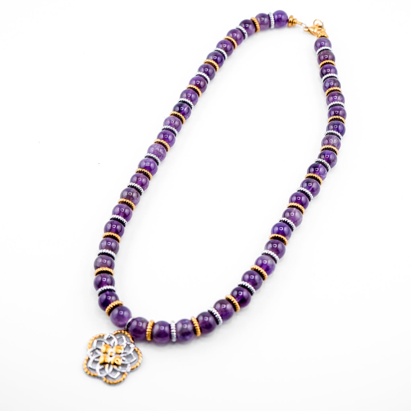 Flora Amethyst Necklace