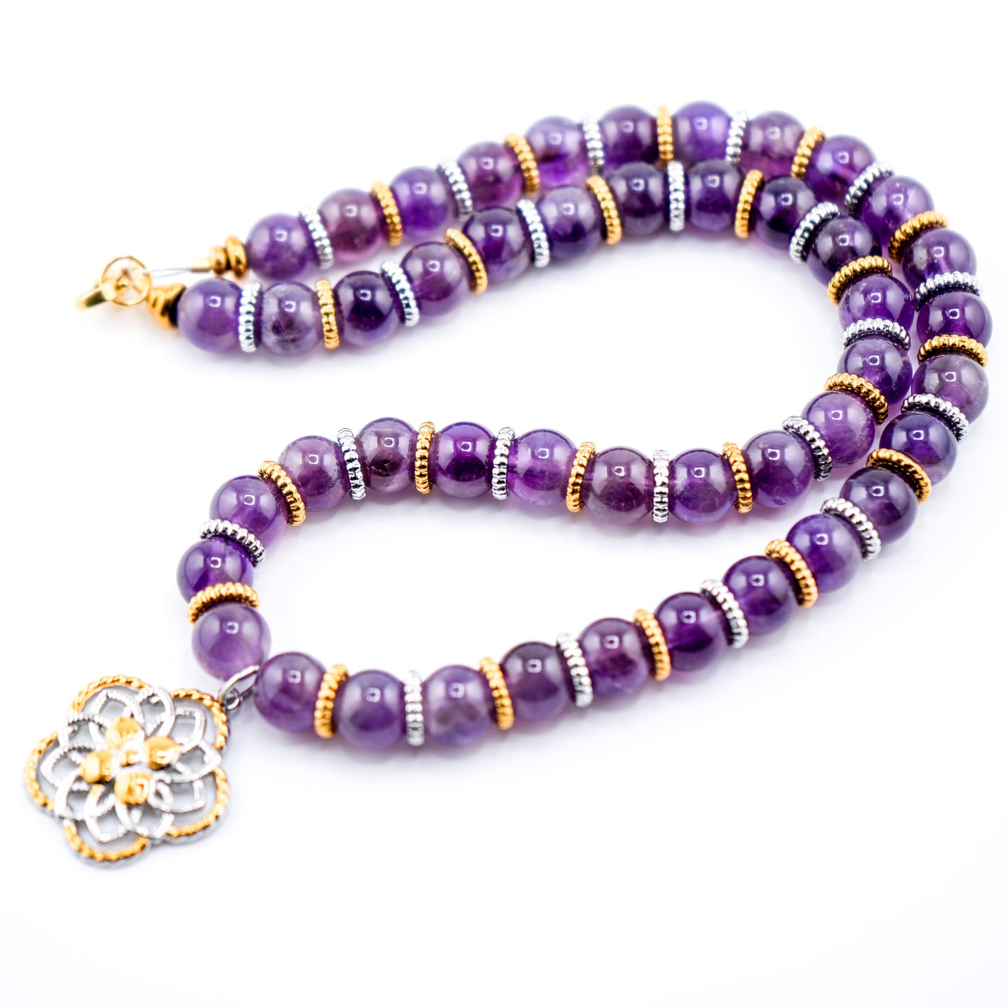 Flora Amethyst Necklace