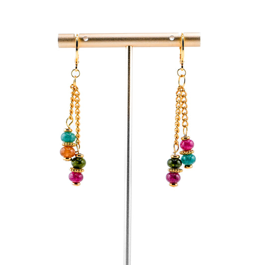 Cosmic Candy Huggy Hoops