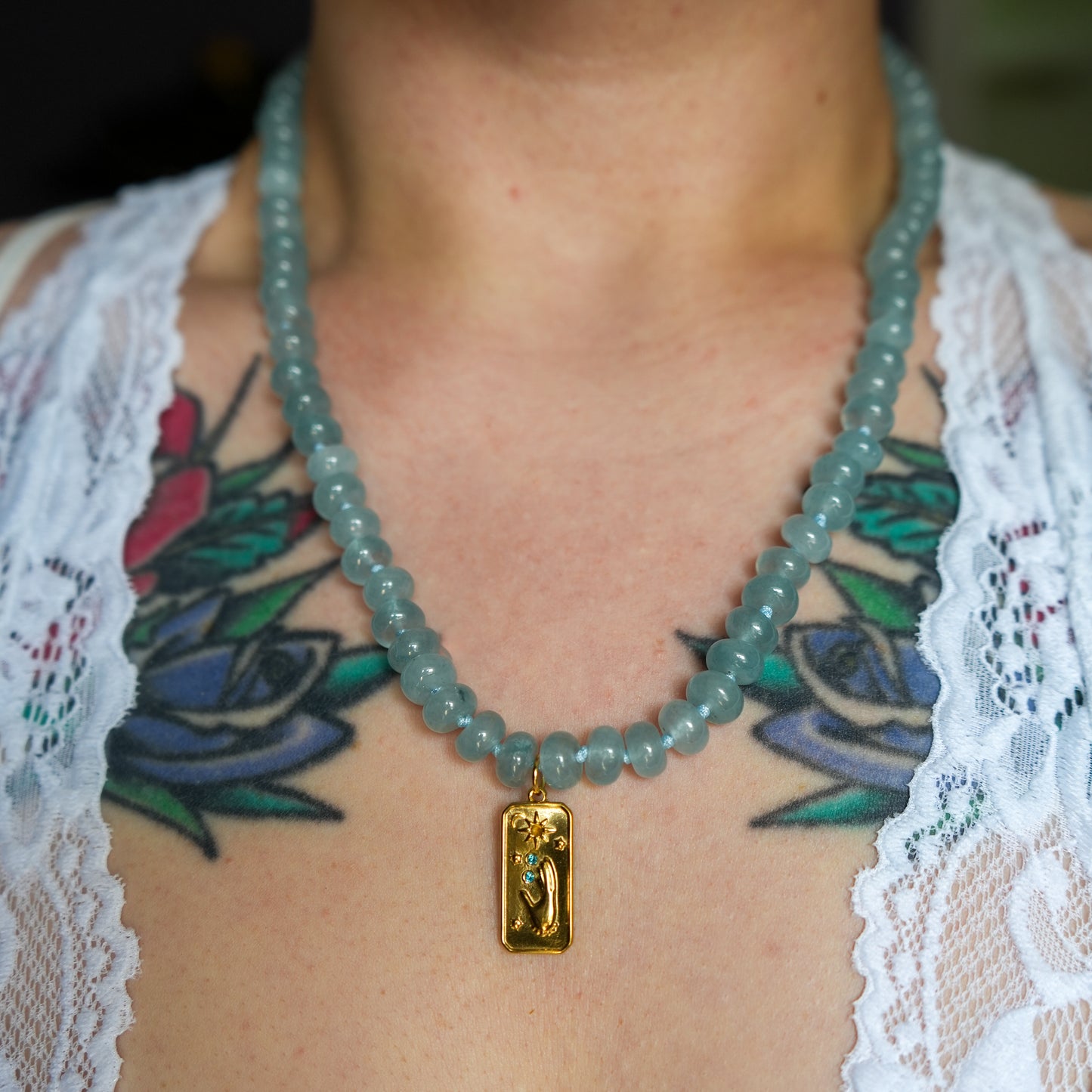 Magic In Me Aquamarine Necklace