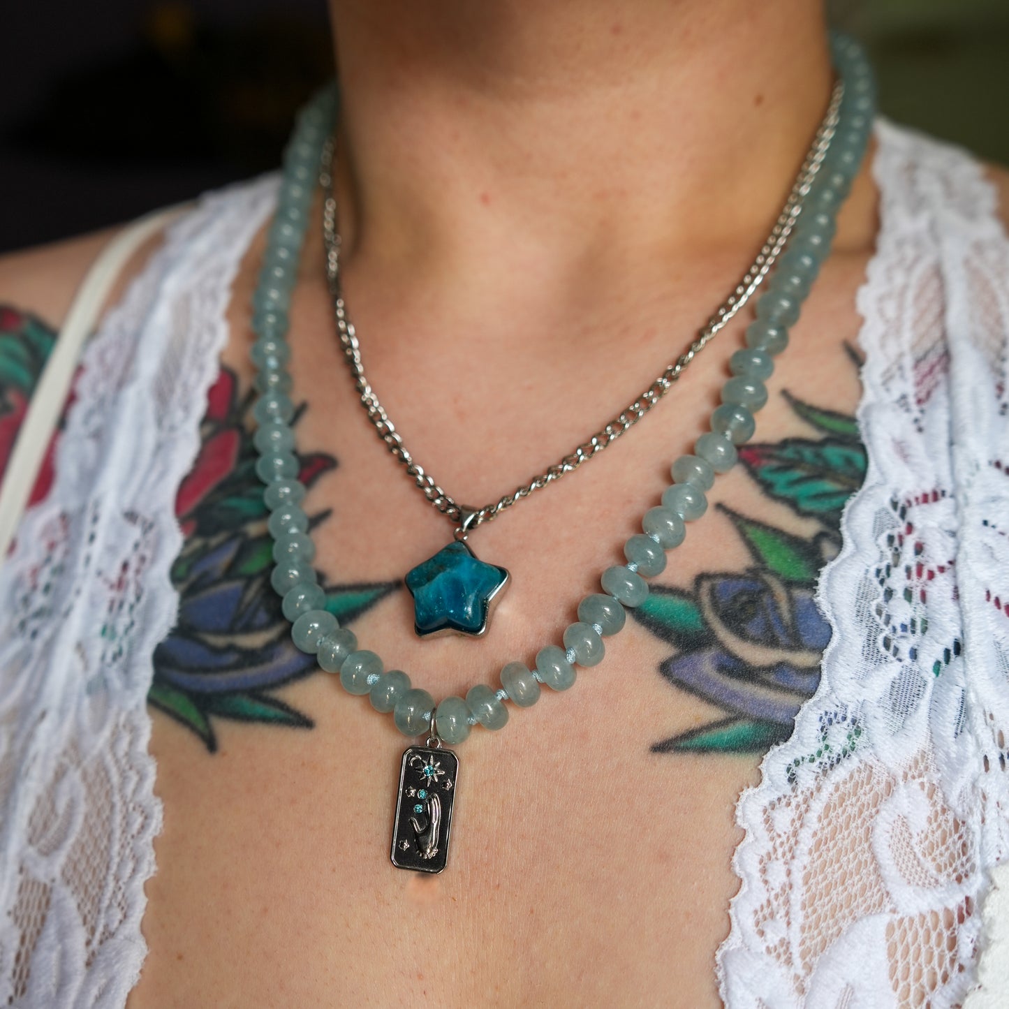 Magic In Me Aquamarine Necklace
