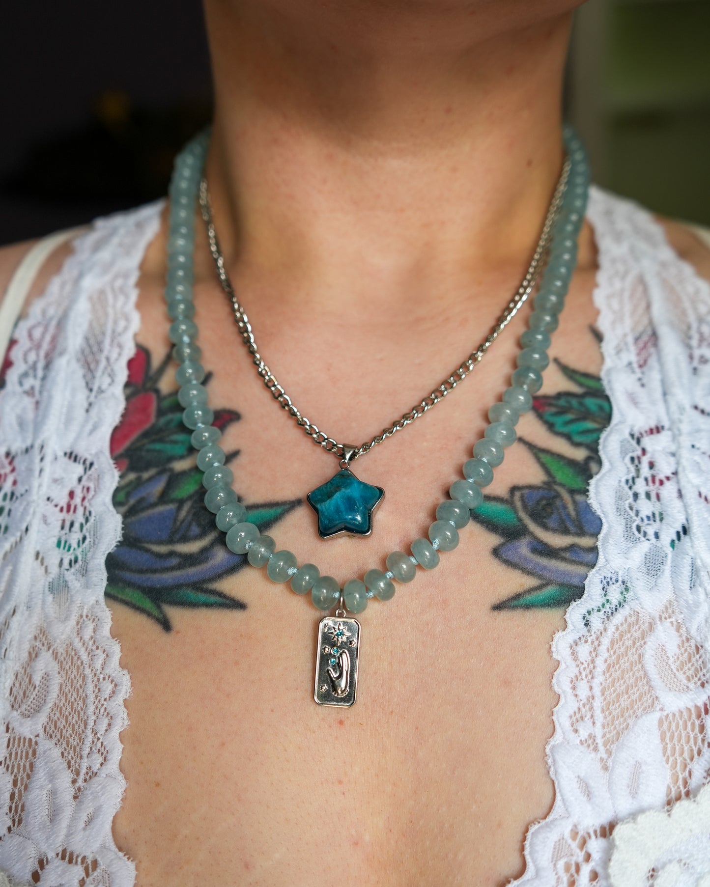 Magic In Me Aquamarine Necklace