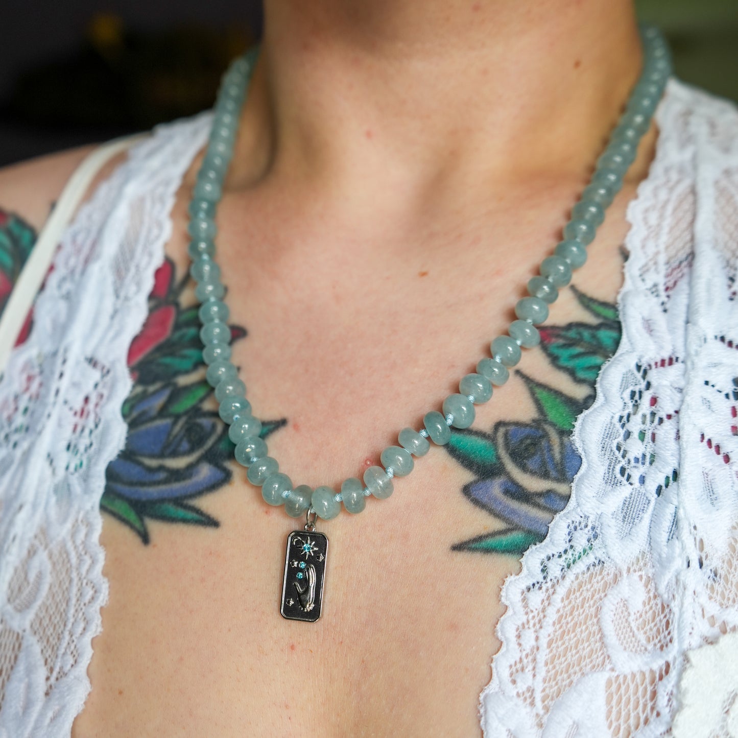Magic In Me Aquamarine Necklace