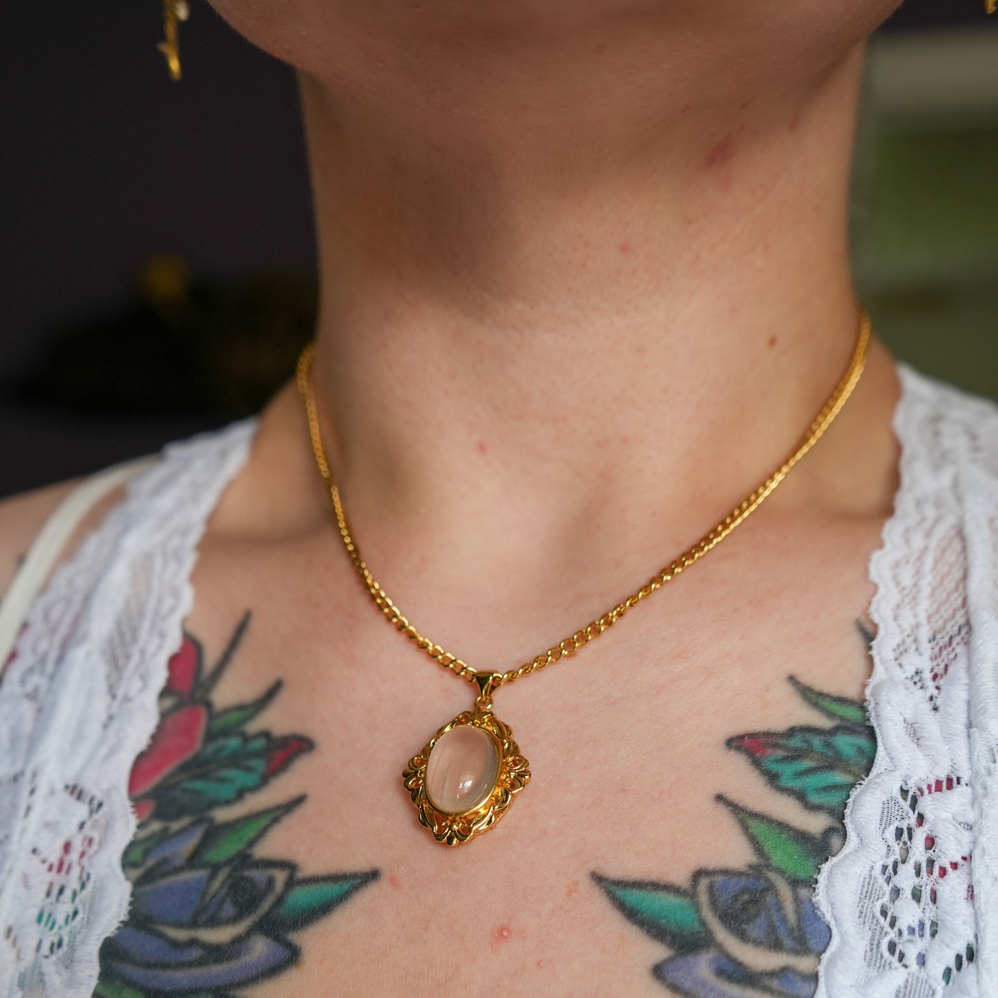 Revival Moonstone Pendant Necklace