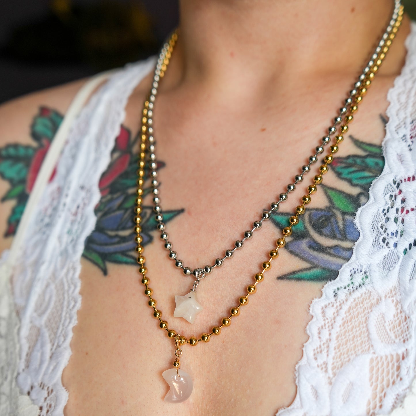 Heavenly Moonstone Necklace