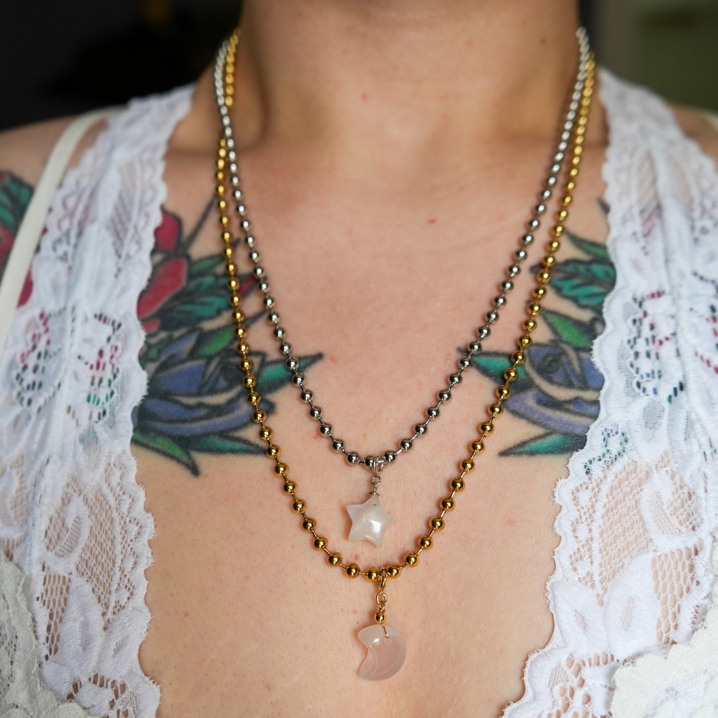Heavenly Moonstone Necklace