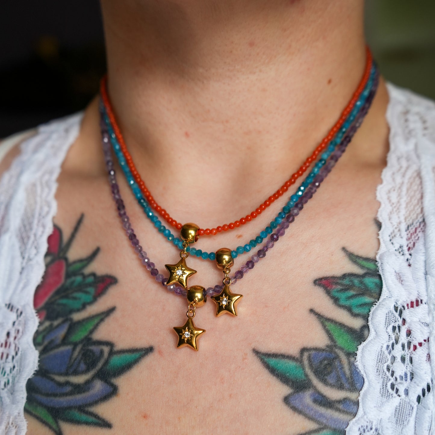 Luminary Micro Crystal Necklace