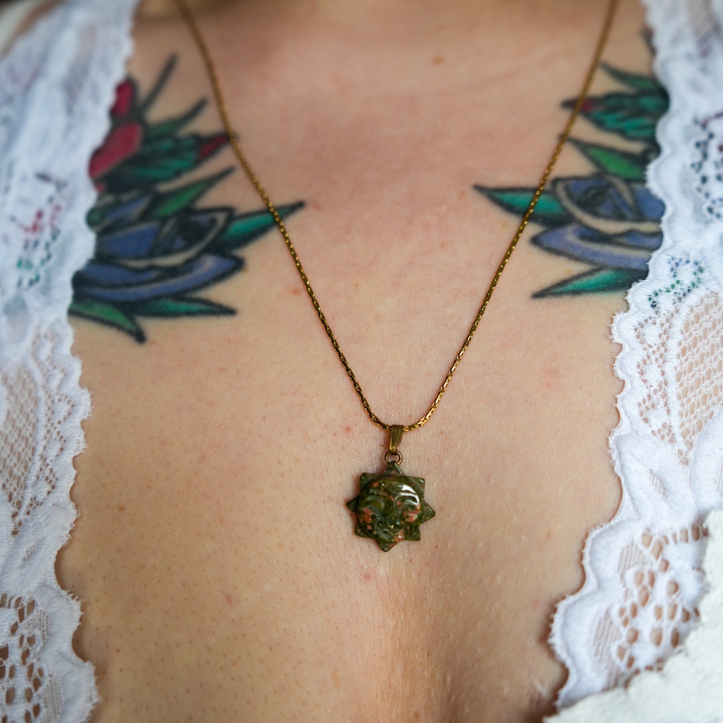 Sol Minor Unakite Necklace