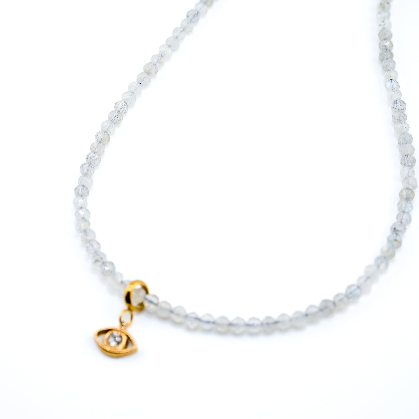 Ojos Pequeños Micro Crystal Necklace
