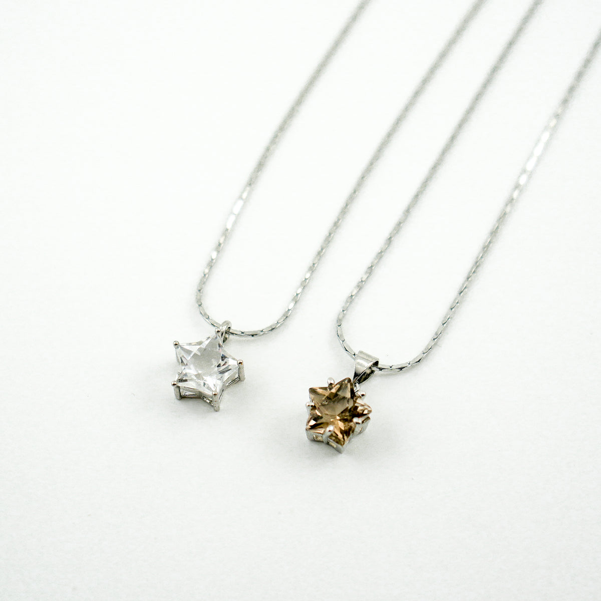 Quartz Star Necklace