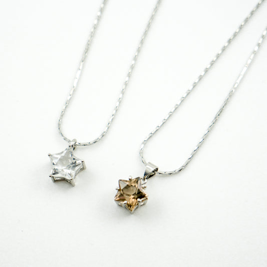 Quartz Star Necklace