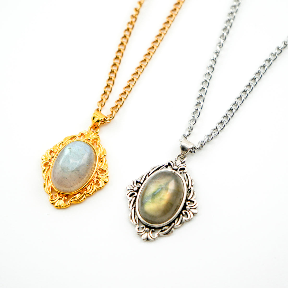 Aura Shield Labradorite Choker Necklace