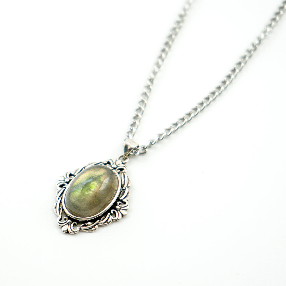 Aura Shield Labradorite Choker Necklace