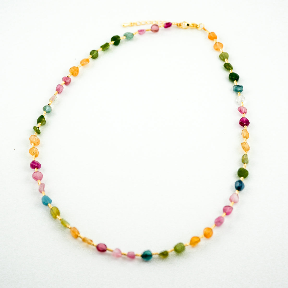 Harmony Rainbow Tourmaline Necklace
