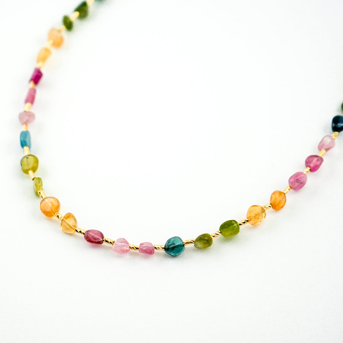 Harmony Rainbow Tourmaline Necklace