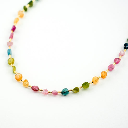 Harmony Rainbow Tourmaline Necklace