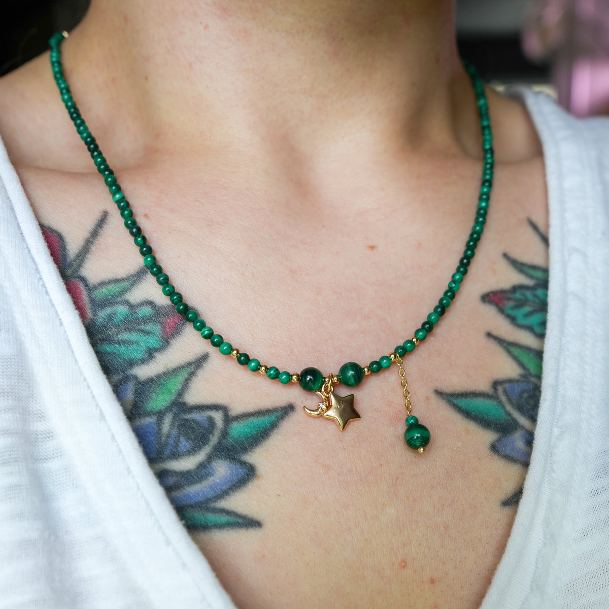 Renewal Malachite Necklace