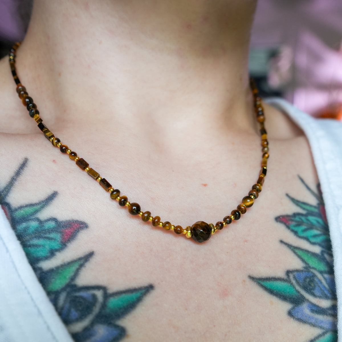 Courage Tiger's Eye Necklace