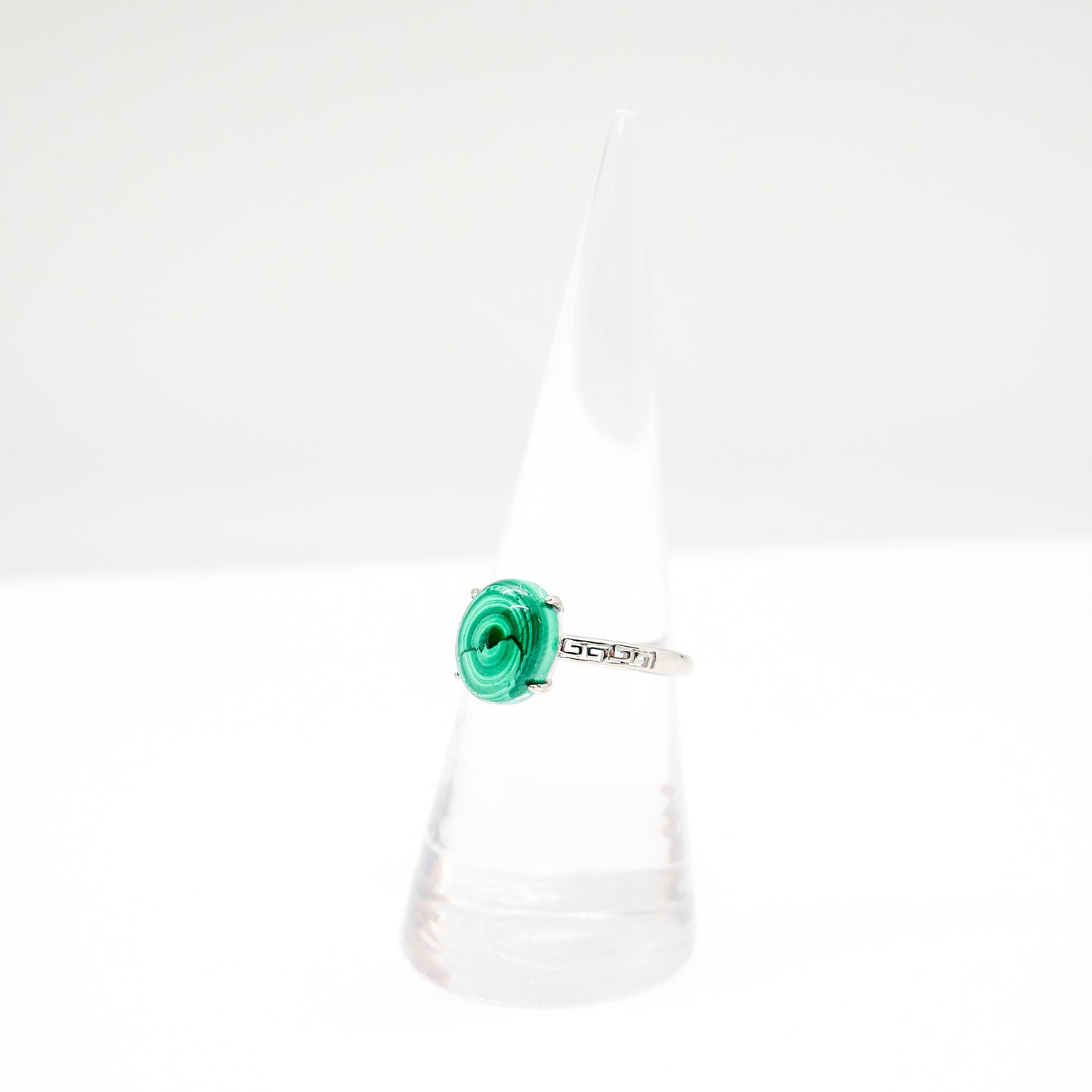 Malachite Adjustable Ring