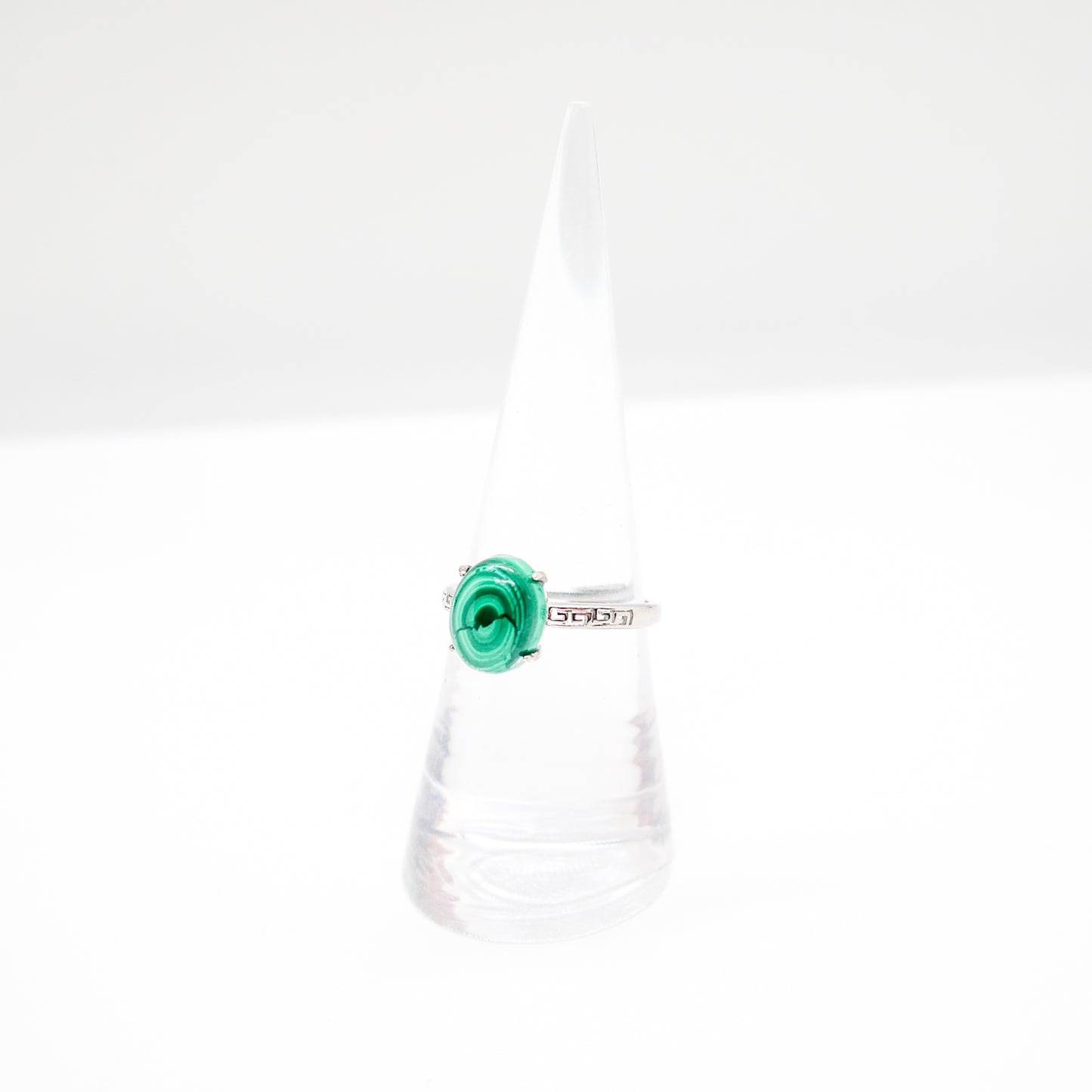 Malachite Adjustable Ring