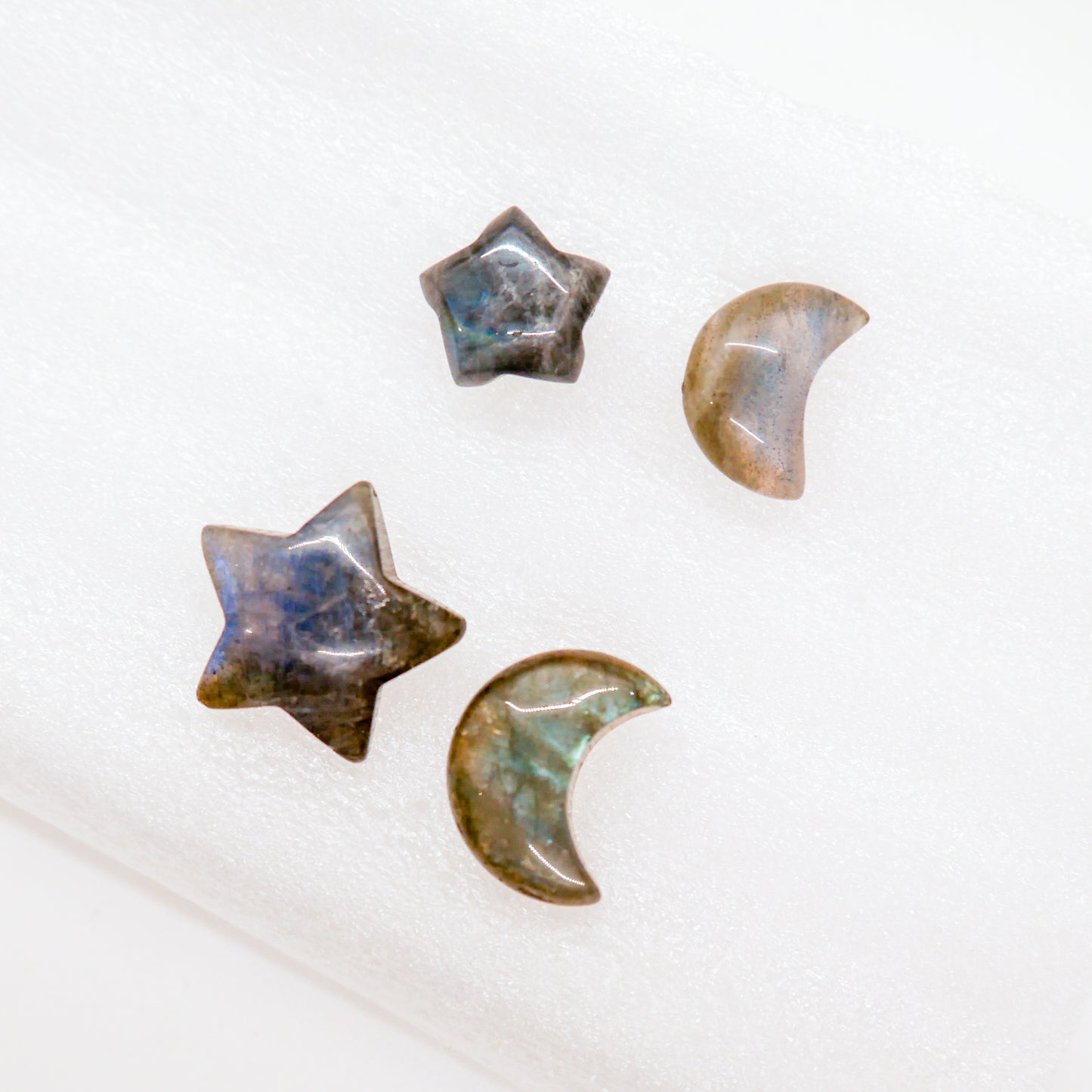 Labradorite Mix Match Studs