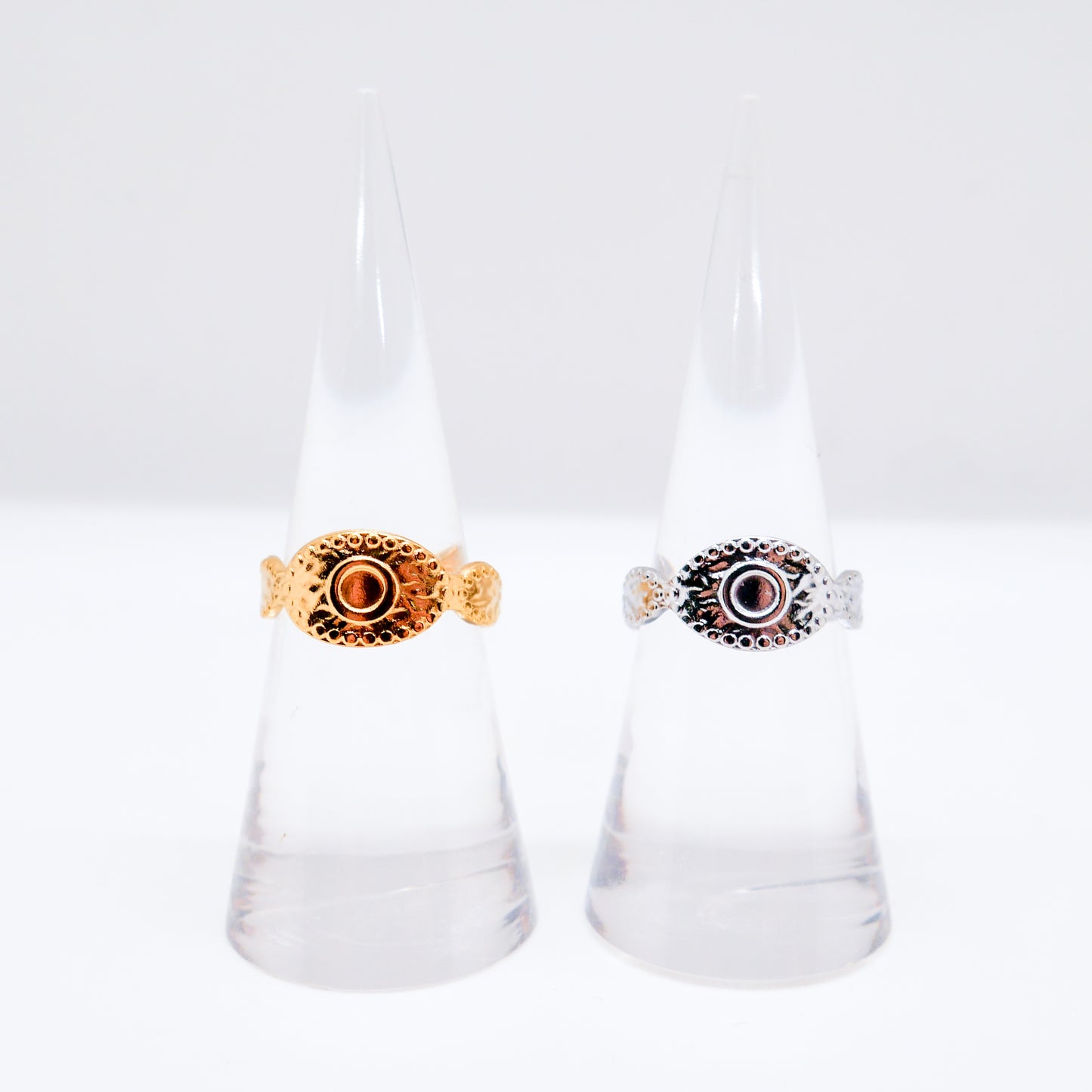 Evil Eye Adjustable Ring