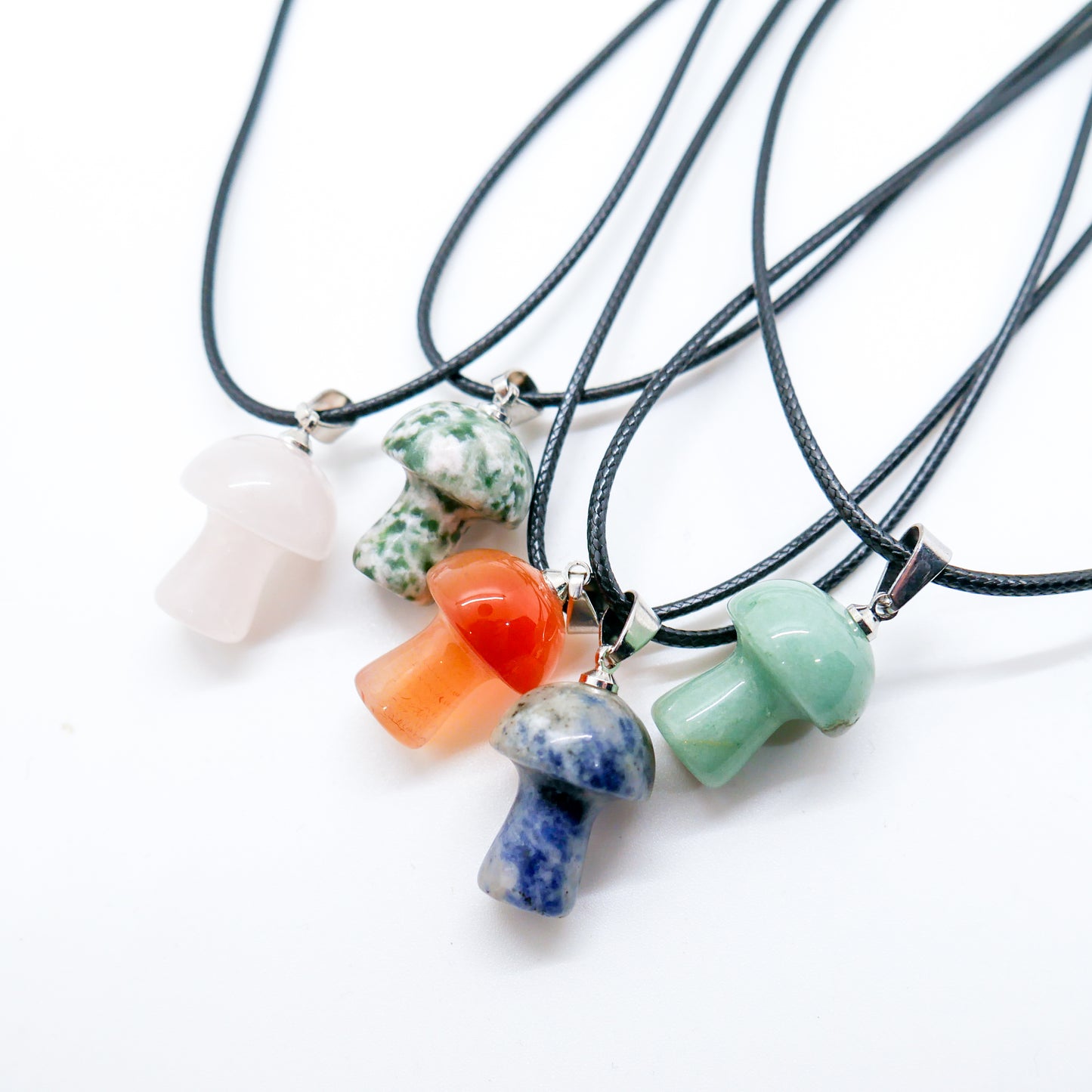 Crystal Mushroom Necklace