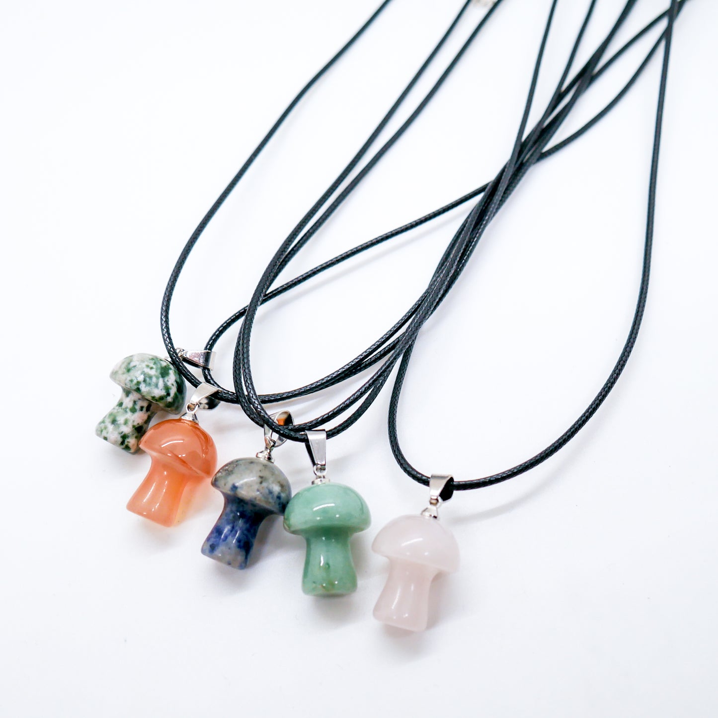 Crystal Mushroom Necklace