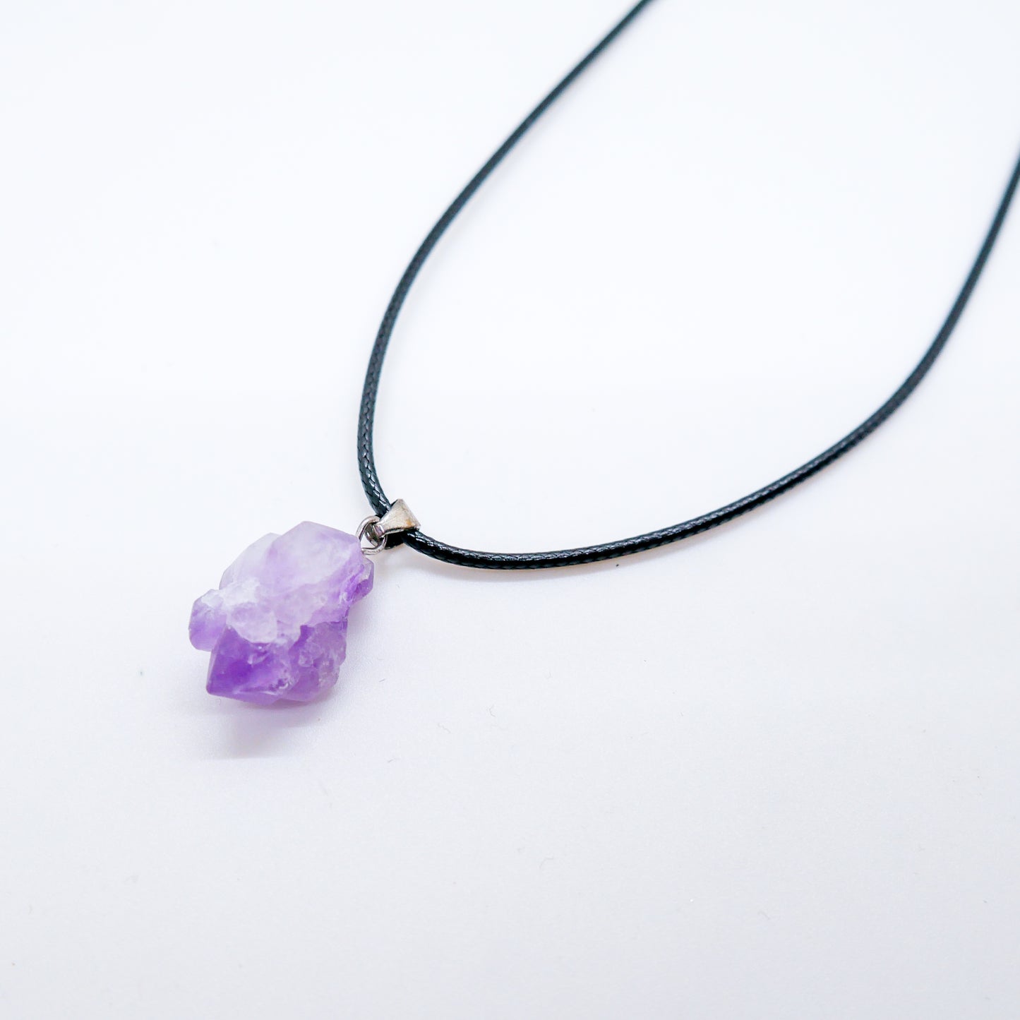 Raw Amethyst Necklace