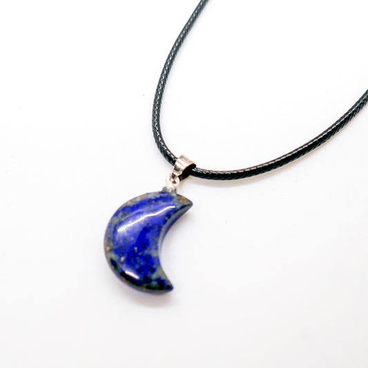 Lapis Lazuli Moon Necklace