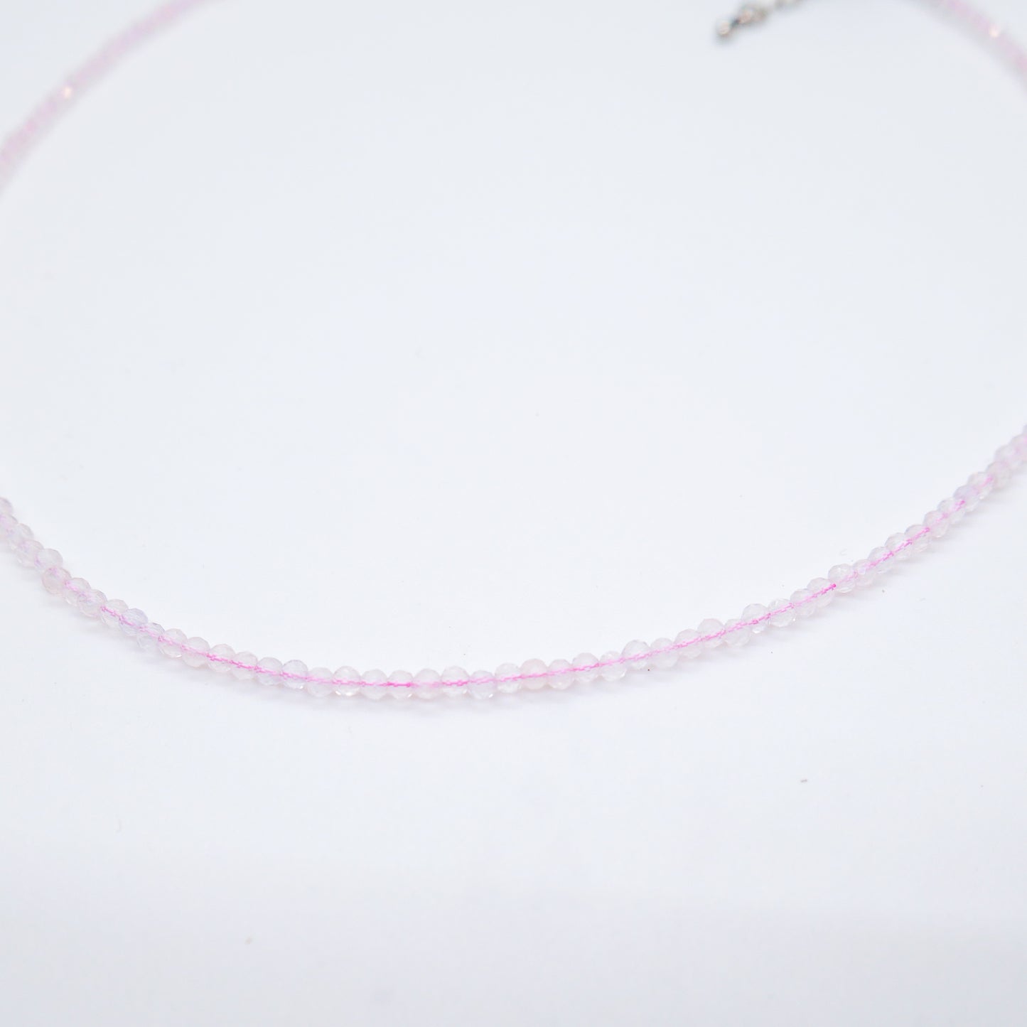 Micro Faceted Crystal Necklace