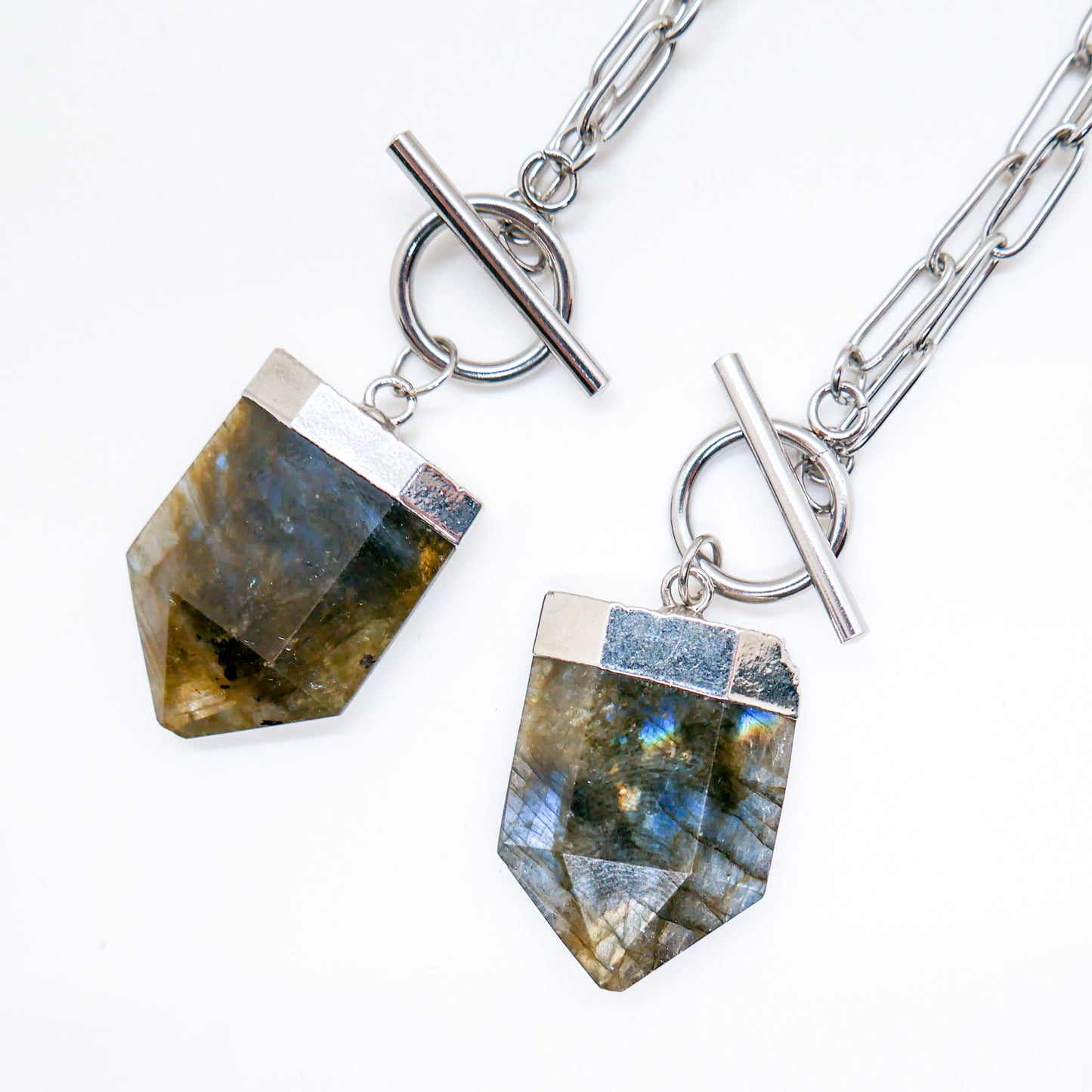 MISFITS Labradorite Toggle Necklaces