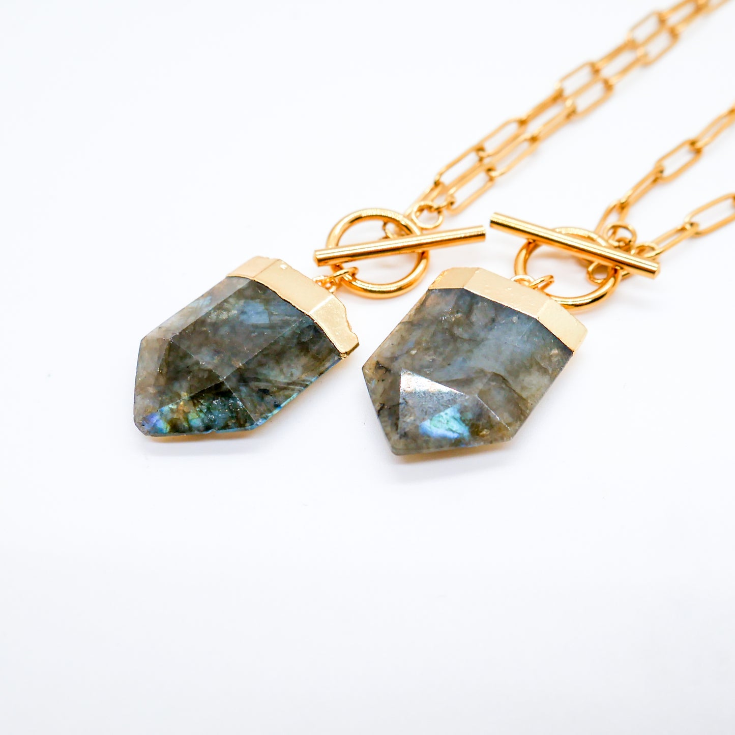 MISFITS Labradorite Toggle Necklaces