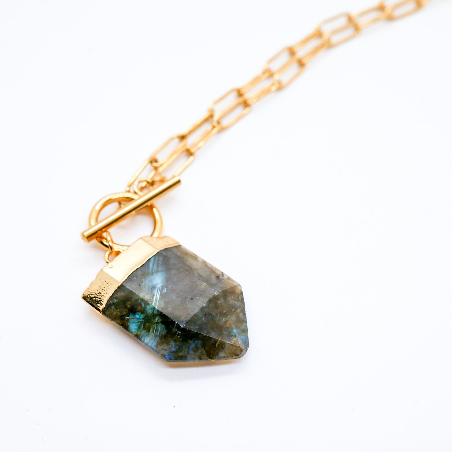 MISFITS Labradorite Toggle Necklaces