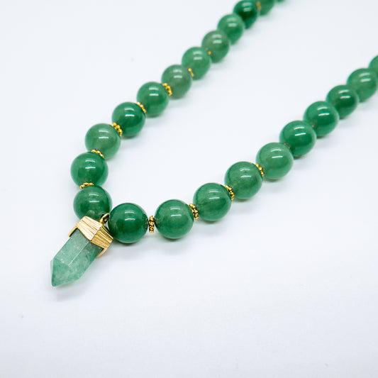 Pathfinder Green Aventurine Necklace