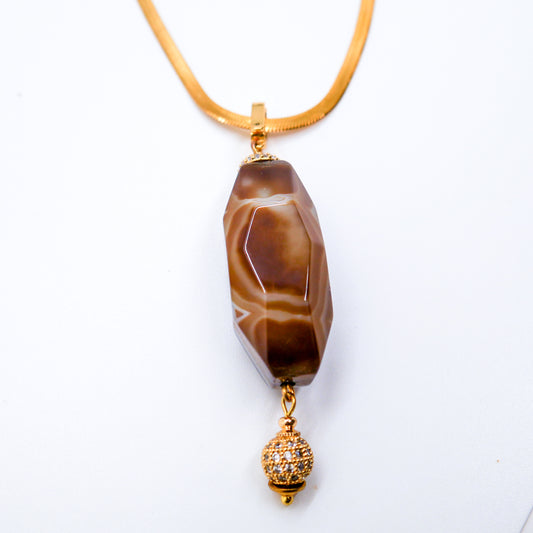 Empress Agate Necklace