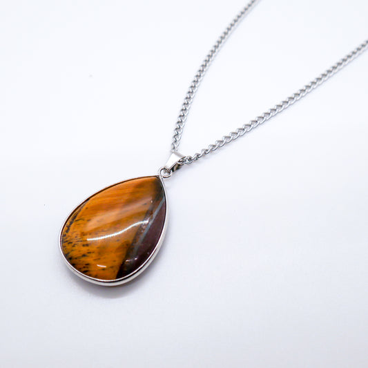Fearless Flow Tiger's Eye Necklace