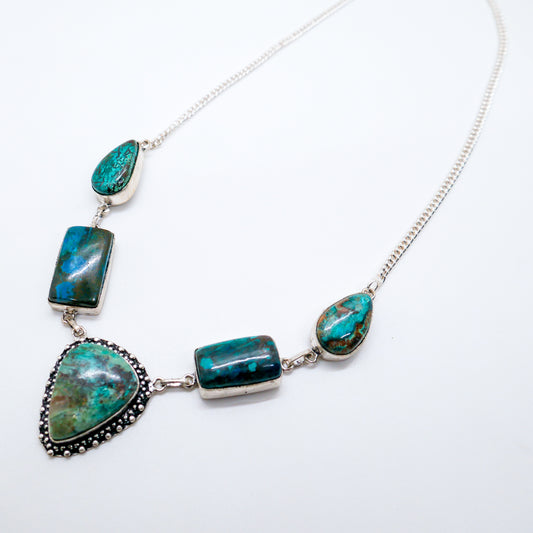 Serenity Speaks Chrysocolla Necklace