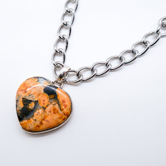 Guarded Heart Maligano Jasper Necklace