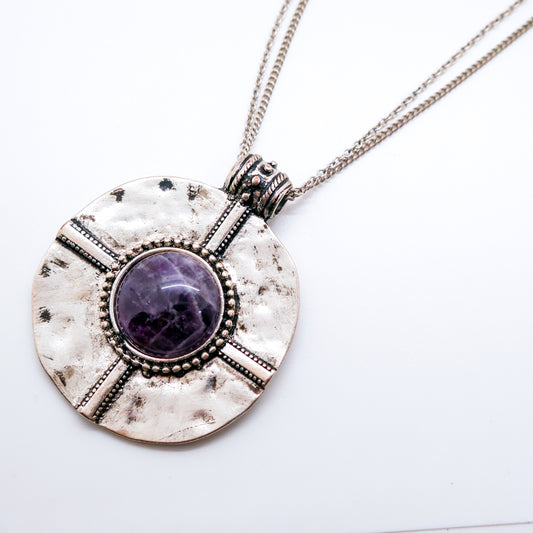 Wisdom Keeper Amethyst Necklace