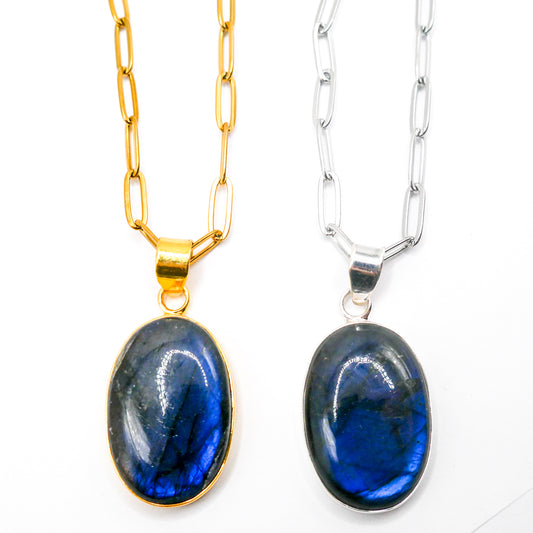 Stormlight Labradorite Necklace