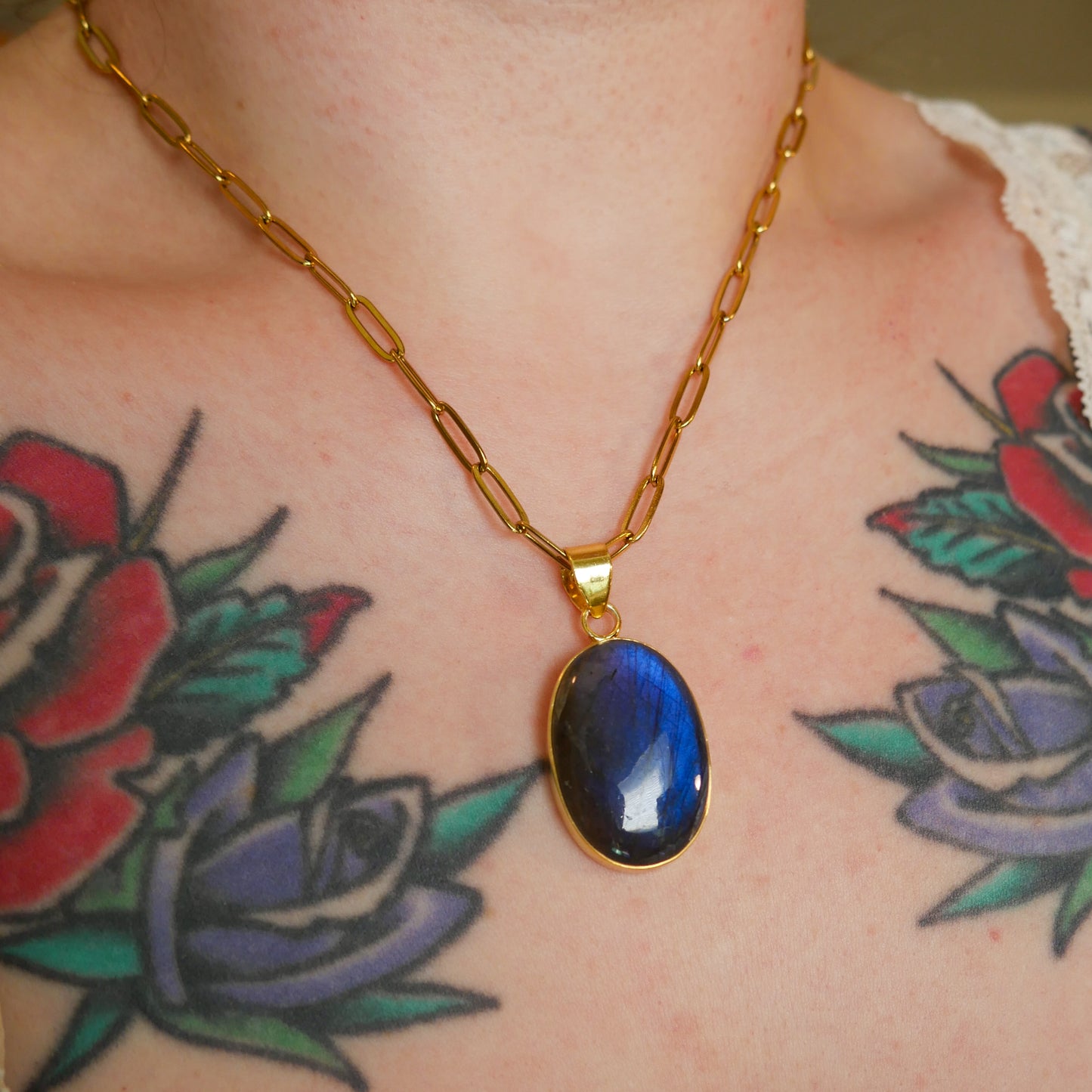 Stormlight Labradorite Necklace