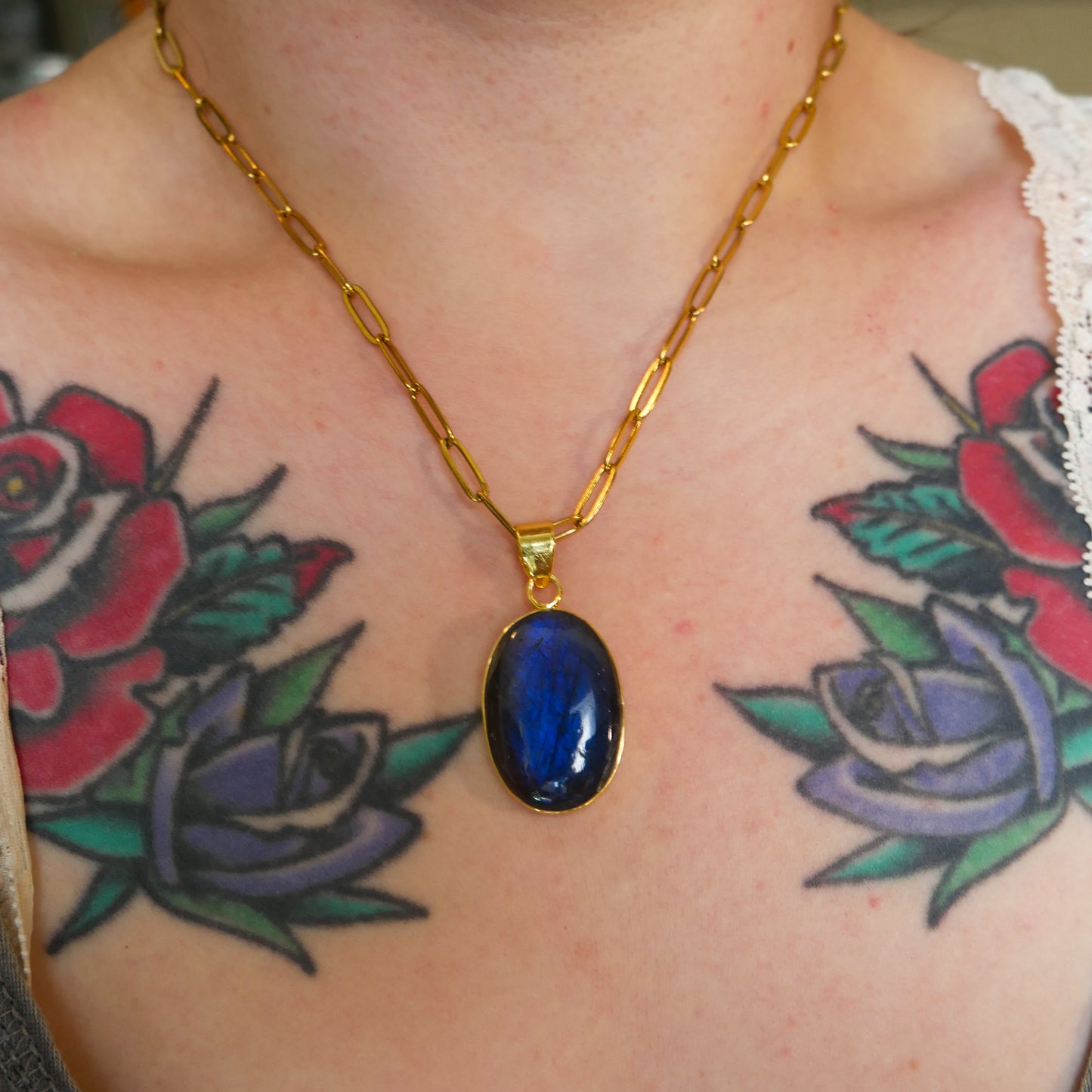 Stormlight Labradorite Necklace