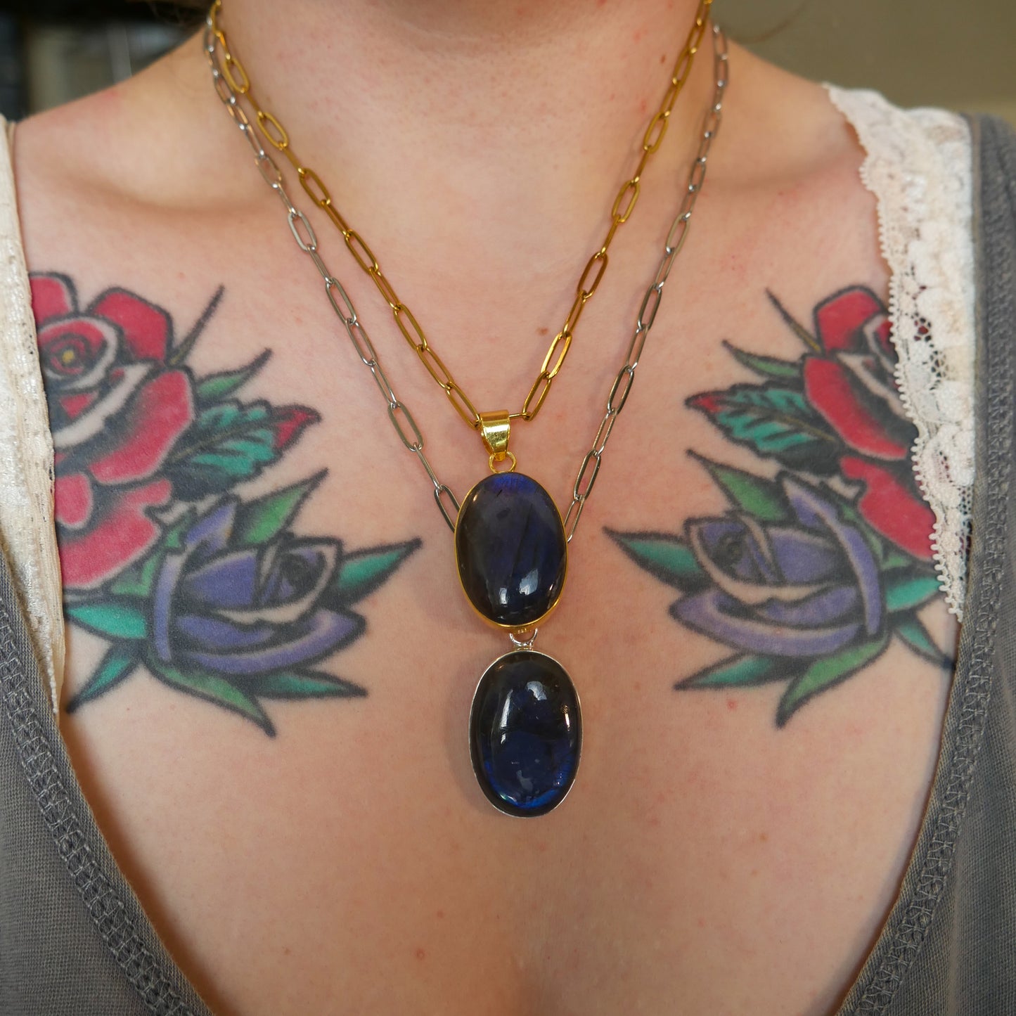 Stormlight Labradorite Necklace