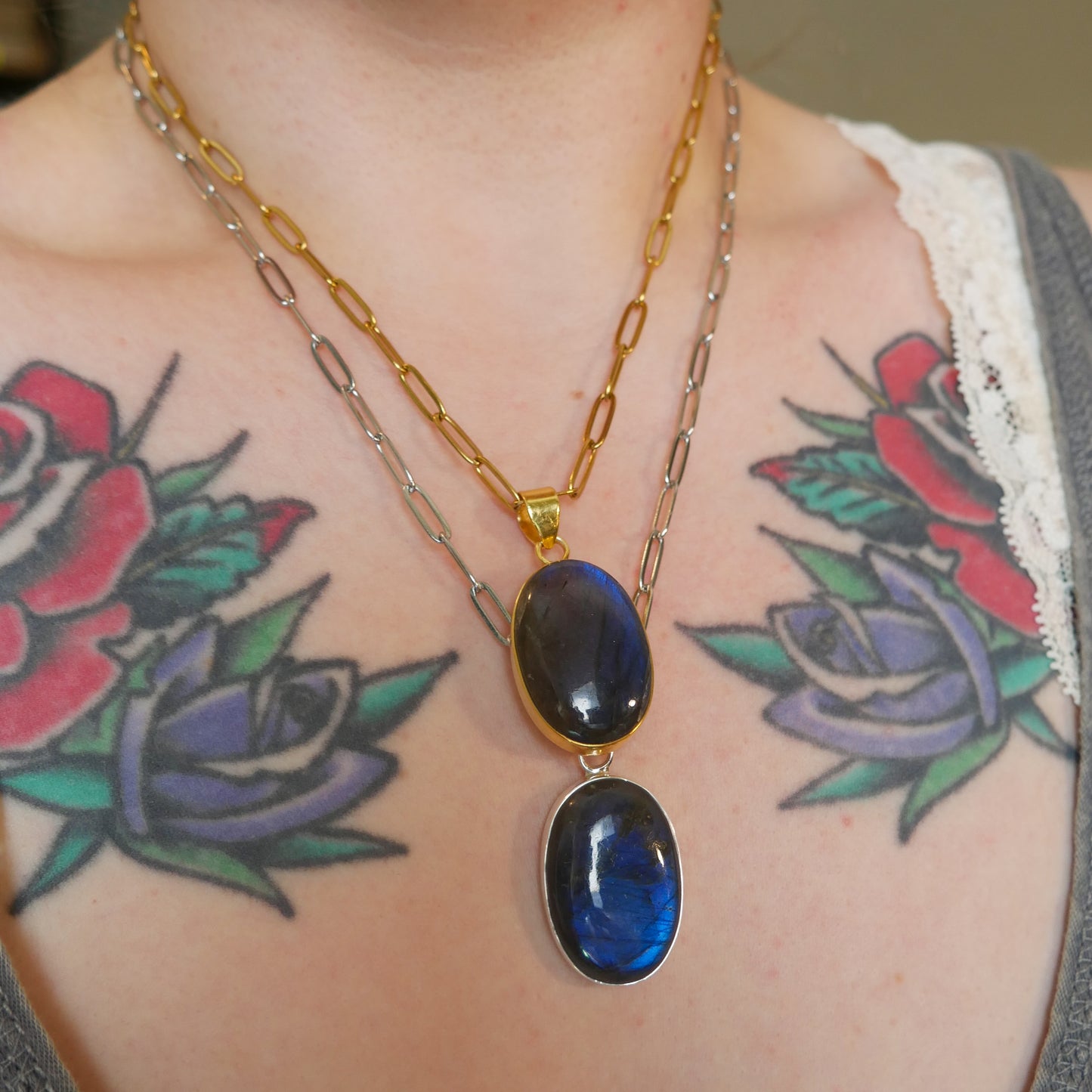 Stormlight Labradorite Necklace